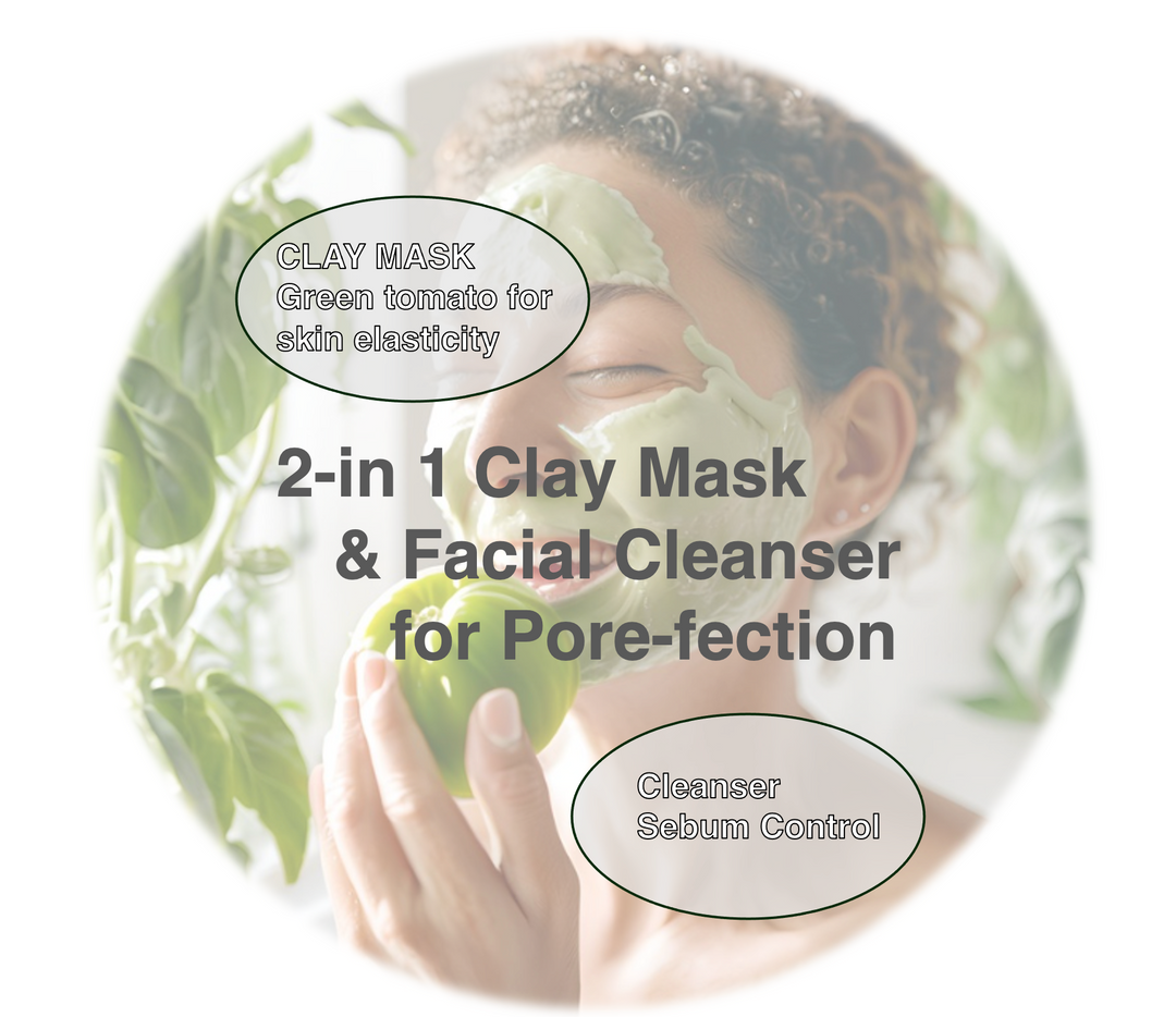 GREEN TOMATO CLAY MASK